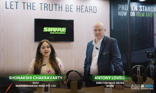 In Conversation with Antony Lovell, Director of Sales, Shure Inc., MEASA